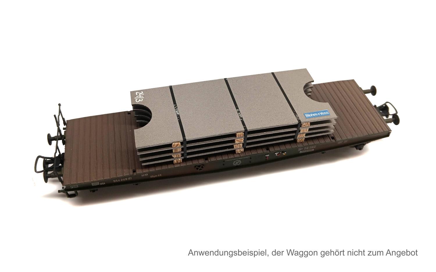 H019 Ladegut Vorgerichtete Stahlplatten